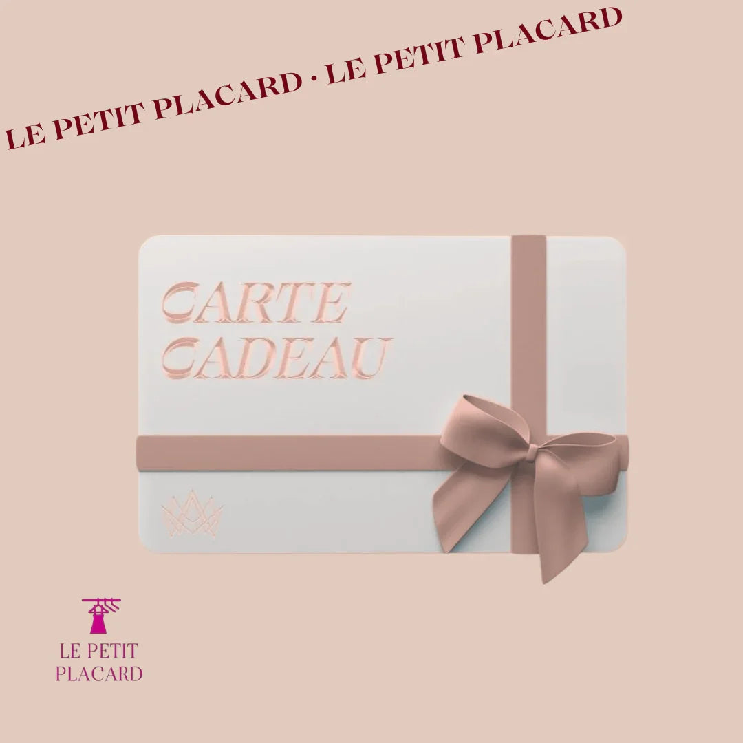 Carte Cadeau Le Petit Placard