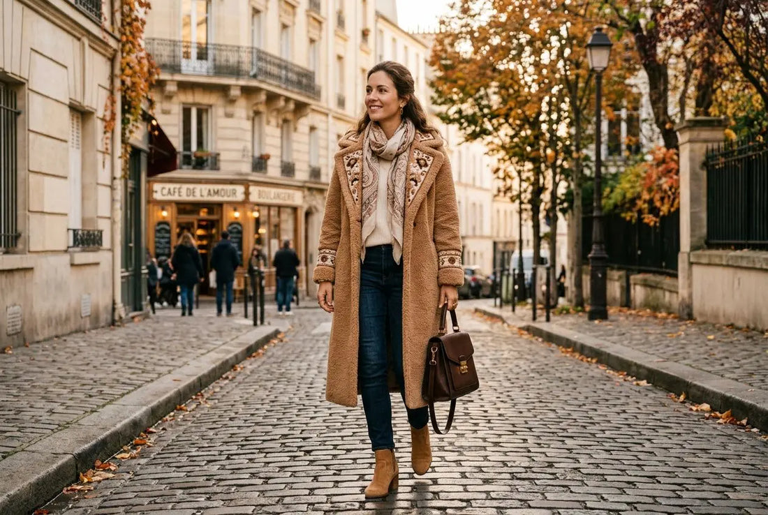 Manteau bohème chic femme : trouvez votre style unique