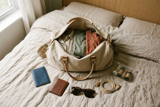 Sac week-end : que mettre dedans pour un voyage réussi ?