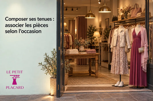 Composer ses tenues : associer les pièces selon l'occasion