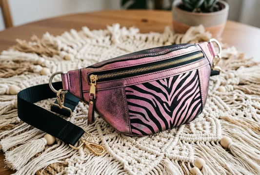 Sac banane cuir style bohème : le sac tendance et chic