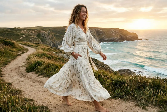 Robe bohème chic : les plus belles robes bohème 2026