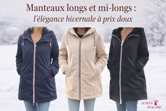 Manteaux longs et mi-longs : l’élégance hivernale à prix doux