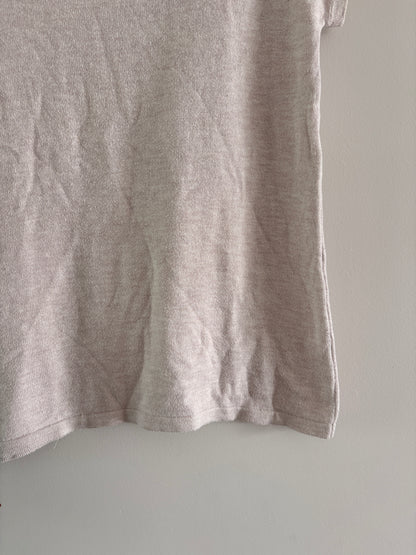 T-shirt Maille Beige Fille – Tape à l'Œil Seconde Main 12 ans