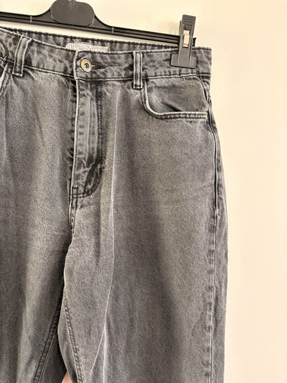 Jean Mom Gris Délavé Taille Haute taille M/38
