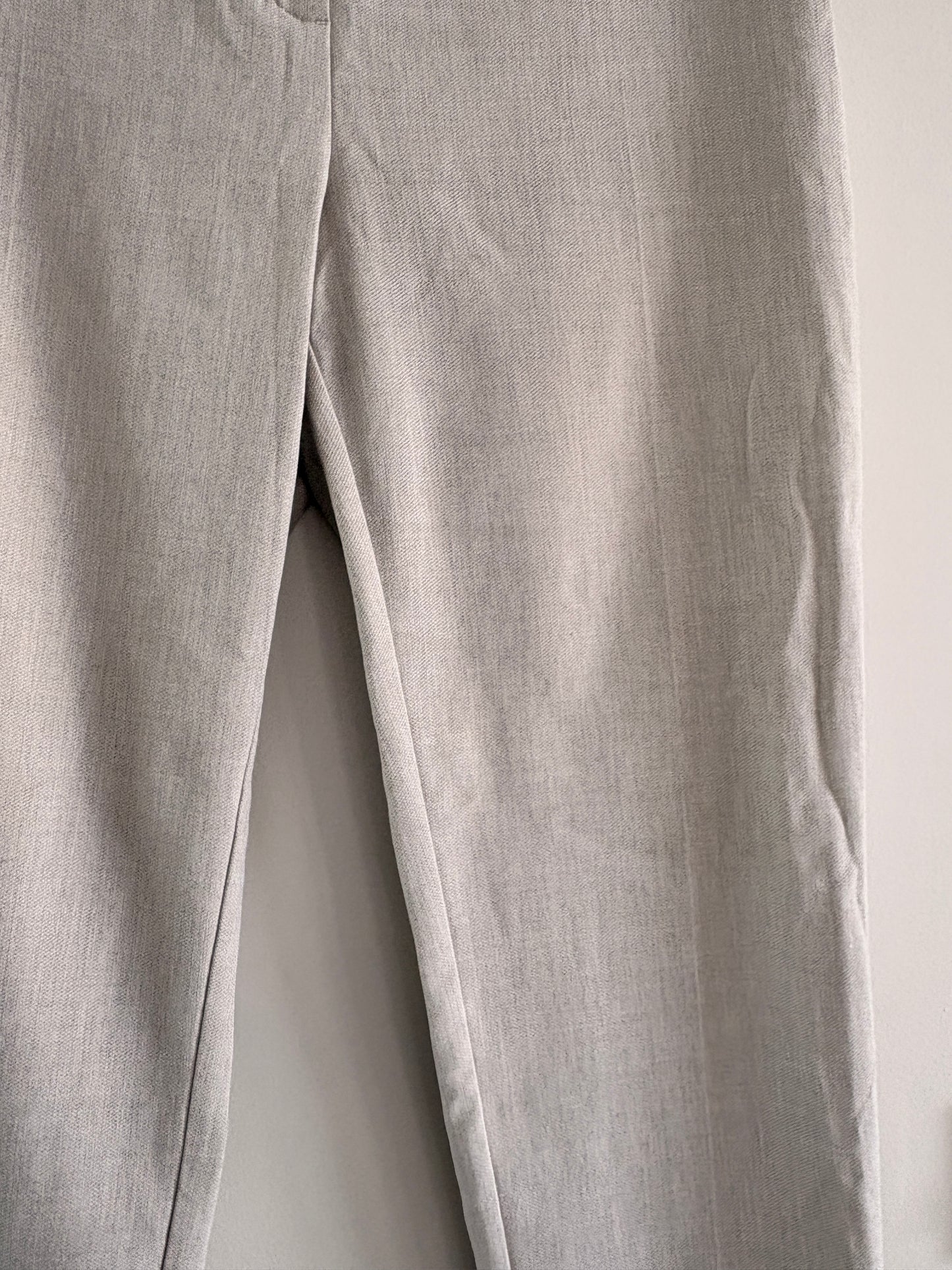 Pantalon Tailleur Beige – Coupe Droite & Élégante taille L/40