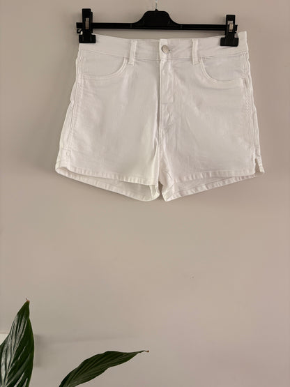 Short en Jean Blanc Stretch taille M/38