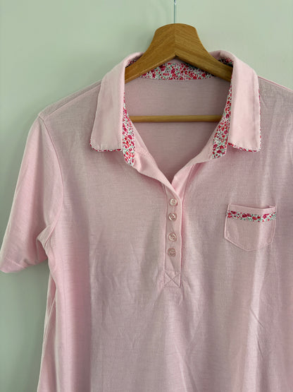 Polo Rose Femme Liberty Floral – Taille S/M