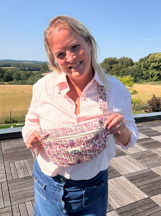 Sac Banane Liberty Rose – Imprimé Fleuri Femme