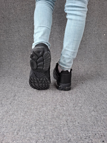 Chaussures baskets noires style TN requins - Enfant (garçon)