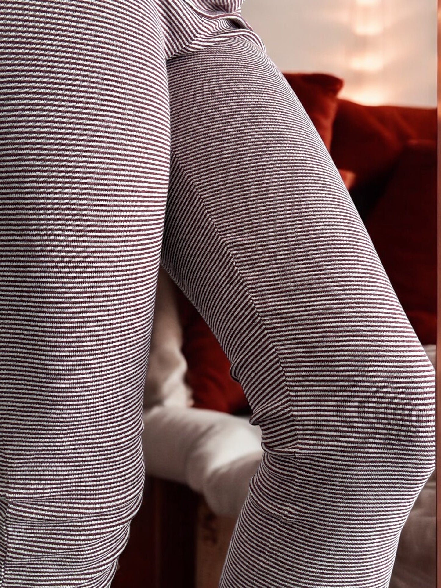 Pyjama en coton de la marque Petit Bateau avec manches 3/4