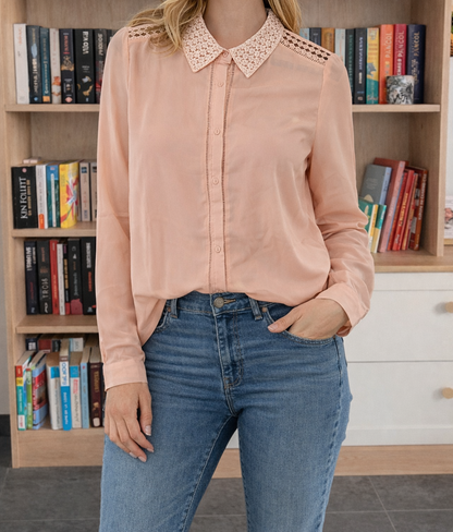 Chemise Fluide Rose Poudré Le Petit Placard