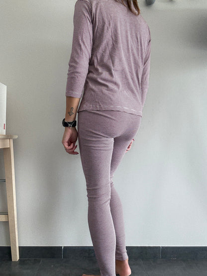 Pyjama en coton de la marque Petit Bateau avec manches 3/4