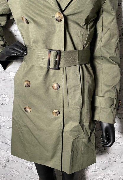 Attrait Paris - Manteau trench style couleur kaki - Le Petit Placard