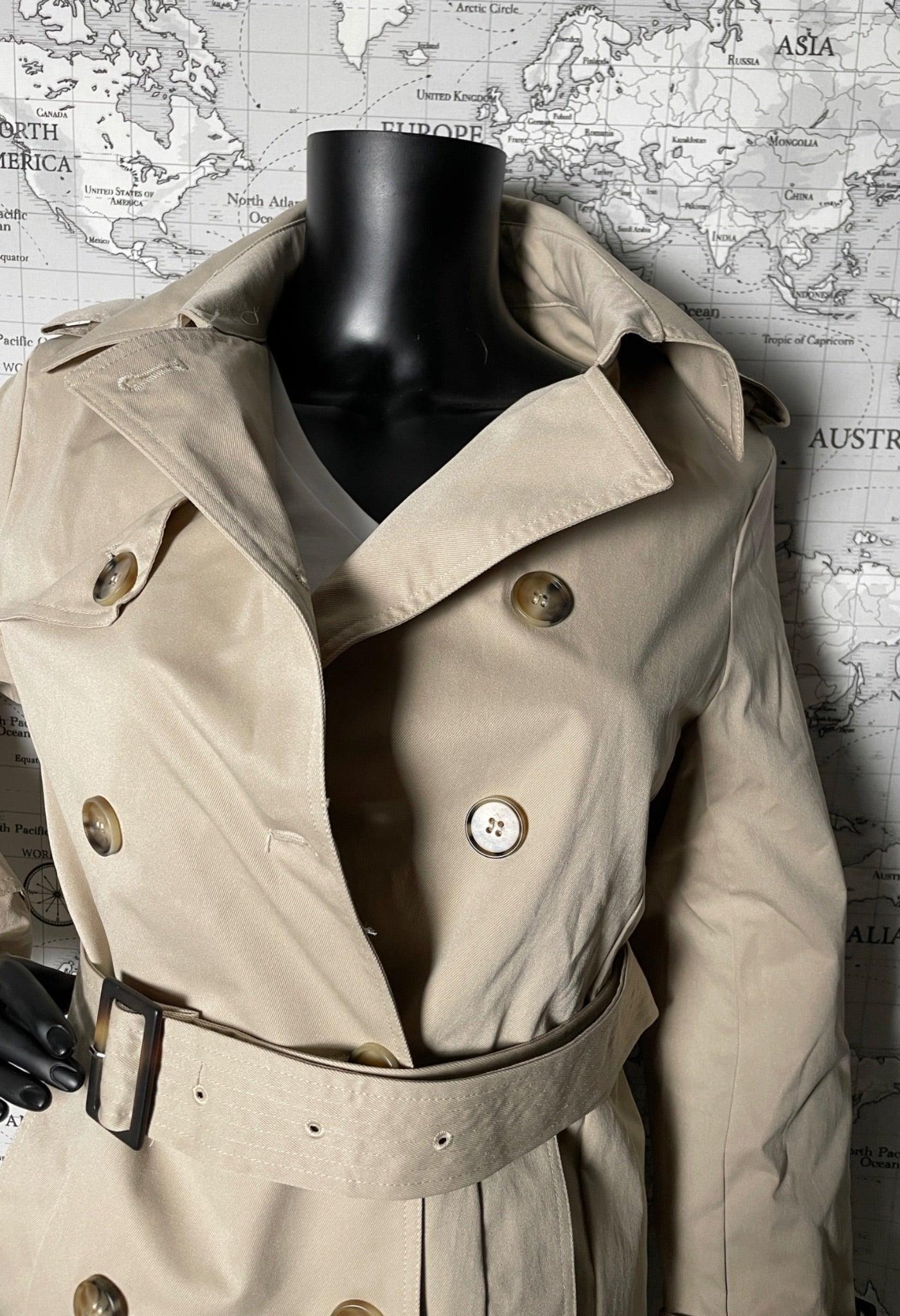 Attrait Paris - Manteau trench style couleur sable - Le Petit Placard