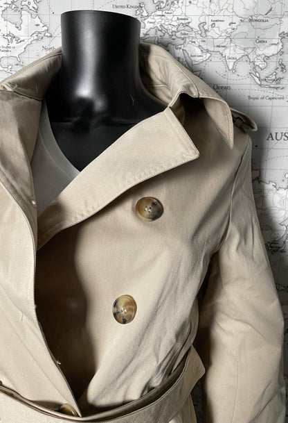 Attrait Paris - Manteau trench style couleur sable - Le Petit Placard