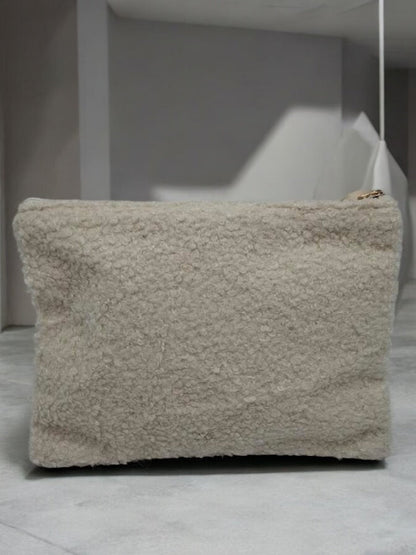 Pochette blanche avec une étoile marron Le Petit Placard