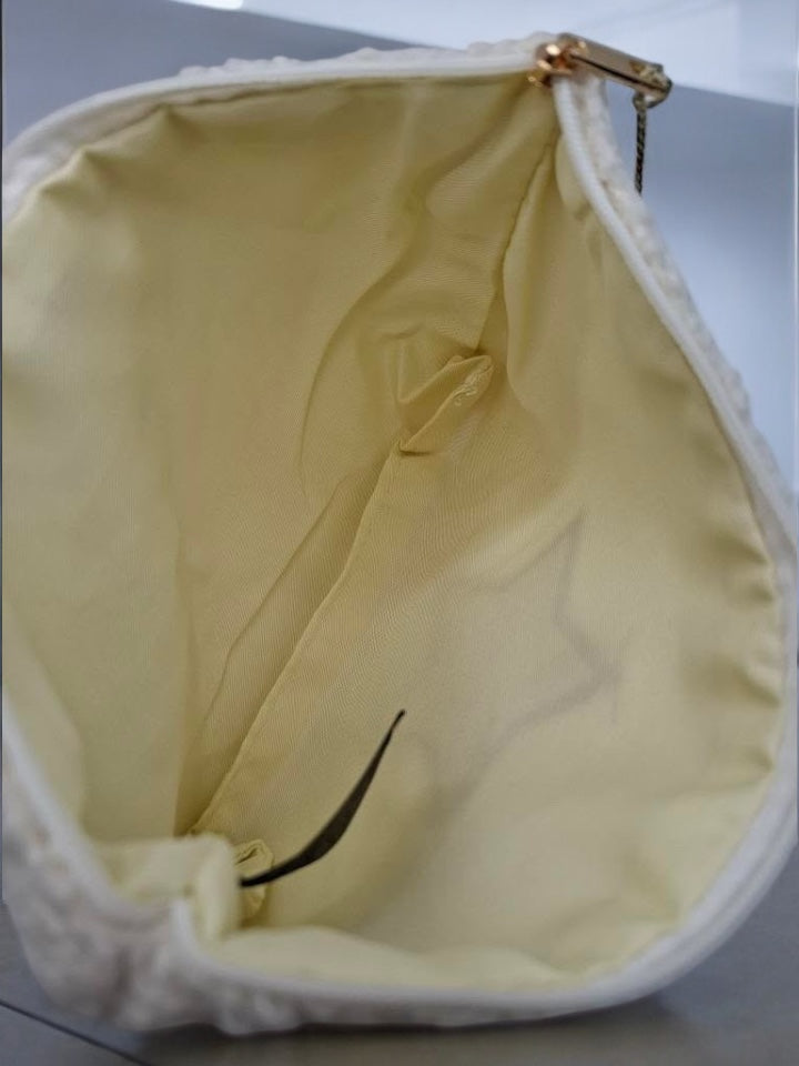 Pochette blanche avec une étoile marron Le Petit Placard