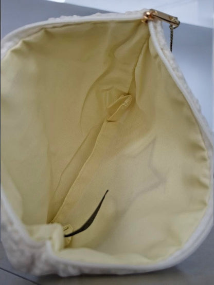 Pochette blanche avec une étoile marron Le Petit Placard